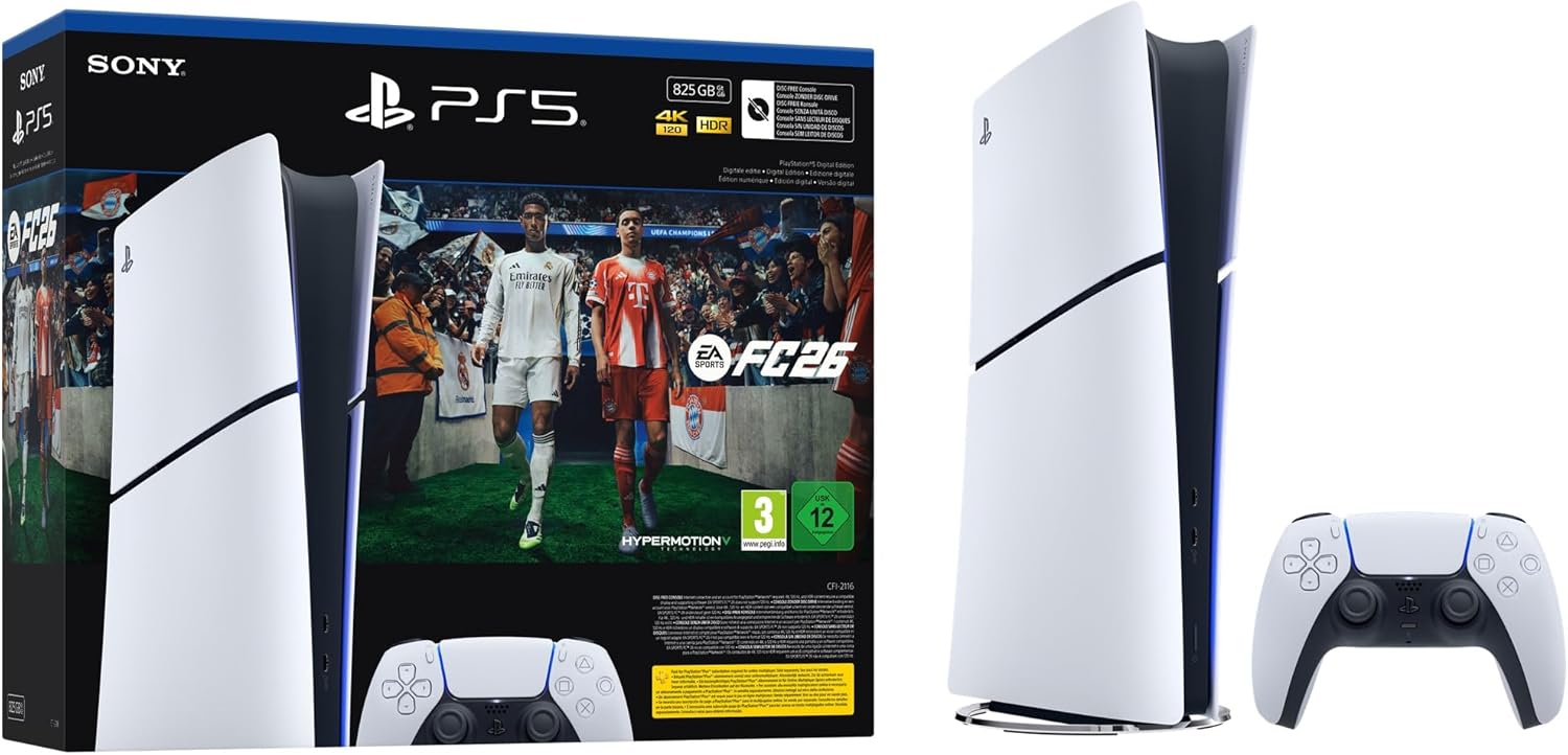 PlayStation 5 Digital Edition con EA SPORTS FC 26: l’offerta Black Friday che non dura a lungo